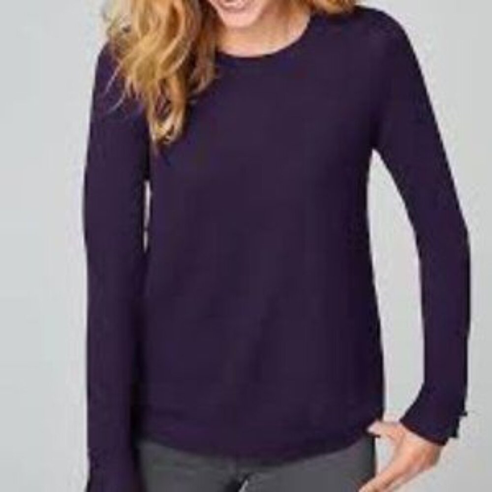 J Jill Amelia Merino Sweater Size S